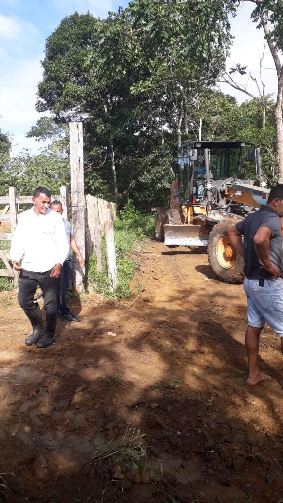 Camacã: Estrada do Assentamento Nova Ipiranga recebe Reforma